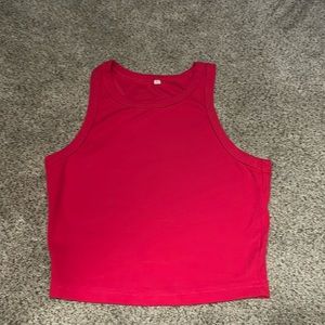 Amazon hot pink tank (size xs)